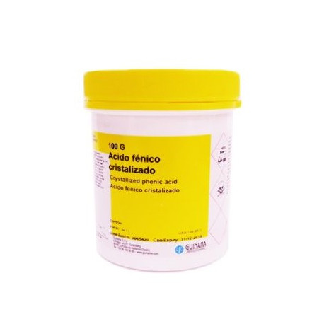 Acido Fénico Cristalizado 100g