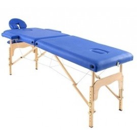 Camilla plegable de madera 186 x 62 cms + bolsa de transporte