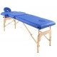 Camilla plegable de madera 186 x 66 cms