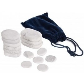 Set de Piedras frías de marmol para terapia. 15 unidades con 3 modelos diferefentes (064-H15TC)