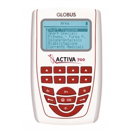 Electroestimulador GLOBUS Activa 700 con 4 canales y 271 programas