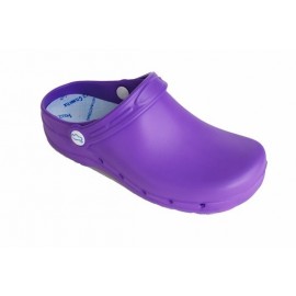 Zueco flotante antideslizante con plantilla Coolmax