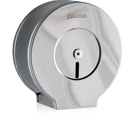 Dispensador de papel higiénico bobina, Acero inox (CO-0202-F)