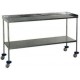 Mesa para instrumental en acero inoxidable