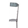 Muleta de aluminio regulable en altura (183-933L)