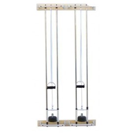 Polea de 2 cuerpos a pared (REG-FM-091)