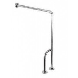 Asidero pared suelo, acero inoxidable