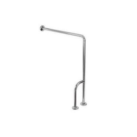 Asidero pared suelo, acero inoxidable