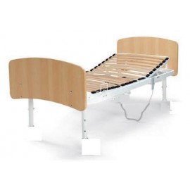 Cama eléctrica de 4 planos con piecero, cabecero sin ruedas (BG-286)