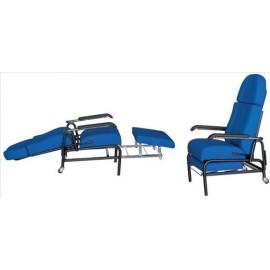 Sillón de tratamiento y traslado de enfermos con ruedas traseras (BG-237/1)