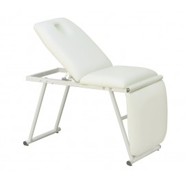 Sillón fijo, color blanco (C-315)