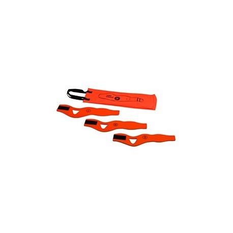 Collar cervical de emergencia kit de 3 piezas con bolsa (EME10314)