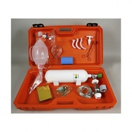 Maleta de emergencia médica completa (INOX-001594)