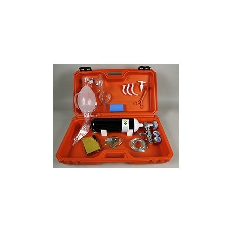 Maleta de emergencia médica completa (INOX-05478)