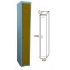 Taquilla Ancho 26 cm. 1 Cuerpo. 1 Puerta (BG-T400/1)