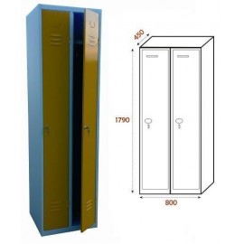 Taquilla Ancho 800. 2 Cuerpos. 2 Puertas (BG-T437/1)
