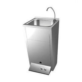 Lavamanos registrable con pedal dos aguas (FRIC-061014)