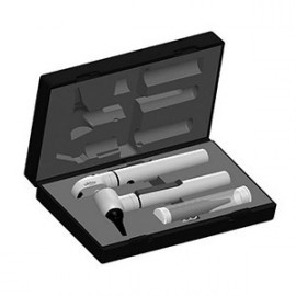 Otoscopio / Oftalmoscopio E-SCOPE luz de vacío negro en estuche (EYD-20894)