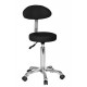 Taburete redondo con respaldo (SIL-1023AB2)