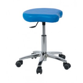 Taburete BICICLETA base cromada (S-4640)