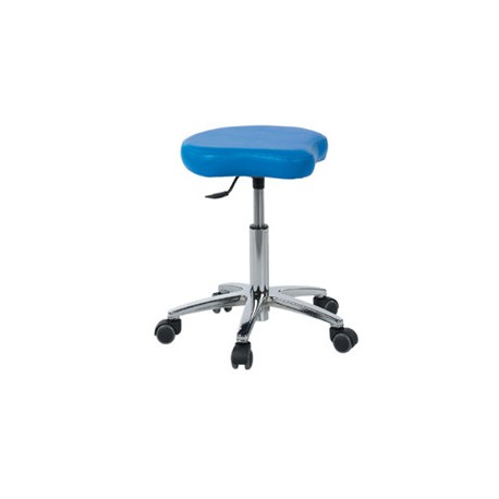 Taburete BICICLETA base cromada (S-4640)