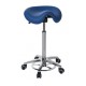 Taburete DERBY base cromada con accionamiento de pie (S-5670-AP)