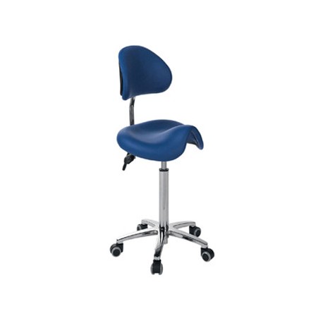 Taburete DERBY base cromada (S-4671)