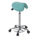 Taburete PONY base cromada con accionamiento de pie (S-5630-AP)