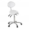 Taburete tipo pony con respaldo regulable (SIL-1025)