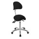 Taburete tipo pony con respaldo regulable (SIL-1025A)
