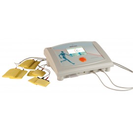 Electroestimulador Therapic 9400. Aparato para electroterapia de baja (BF) y media frecuencia (MF) de 4 canales independientes (