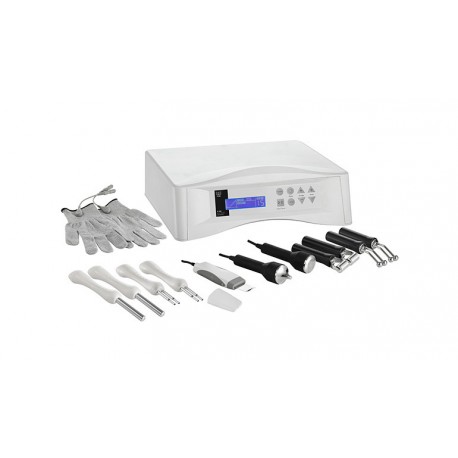 Guante Alta Conductividad + Lifting Facial + Alta Frecuencia + Ultrasonidos + Galvánico (SIL-F-330)