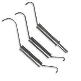 Pack 3 ganchos de fibrólisis diacutaneo + Pen drive formativo + estuche