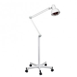 Lampara infrarroja con brazo articulado, base rodable y regulador de intensidad (SIL-01003)