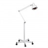 Lampara infrarroja con brazo articulado, base rodable y regulador de intensidad (SIL-01003)