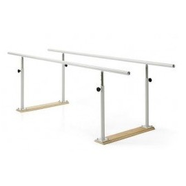 Paralelas plegables regulables en altura base de madera