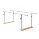 Parelelas plegables regulables en altura base de madera
