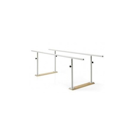 Parelelas plegables regulables en altura base de madera