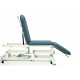 Camilla hidráulica 3 tipo sillón 3 cuerpos mobercas, ruedas escamoteables(CH-2135-R)