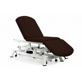 Camilla Eléctrica 3 tipo sillón 3 cuerpos mobercas, ruedas escamoteables (CE-2135-R)