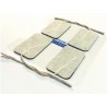 Electrodos adhesivos rectangulares cable 50X90 mm para TENS-EMS (LACA-CM5090)