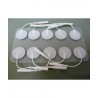 PACK 10 ELECTRODOS CIRCULARES AUTOADHESIVOS 2,5 cm EXTRA-PEQUEÑO (LACA-E-CM25)