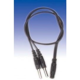 Cable duplicador conexión 2mm para electroestimulador (LACA-LTR348)