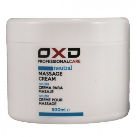 Crema de masaje OXD neutra profesional 500gr