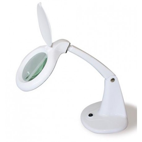 LAMPARA LUPA BIFOCAL 3 a 12 DIOPTRIAS SOBREMESA 60 LEDS (BEN-MOB0S0360)
