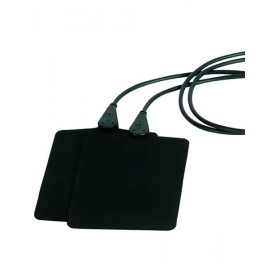 Electrodos de caucho para equipos gymna 6x8cm (2ud)