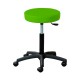 Taburete PRO mini, a gas, asiento en skai
