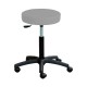 Taburete PRO mini, a gas, asiento en skai