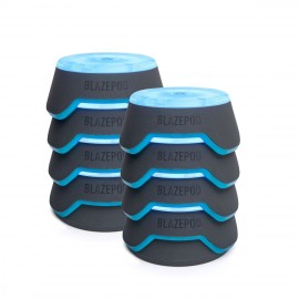 Blazepod, sistema de entrenamiento de reflejos profesional, 8 unidades + bolsa + base de carga