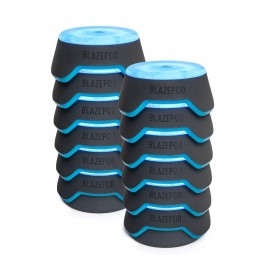 Blazepod, sistema de entrenamiento de reflejos profesional, 12 unidades + bolsa + base de carga